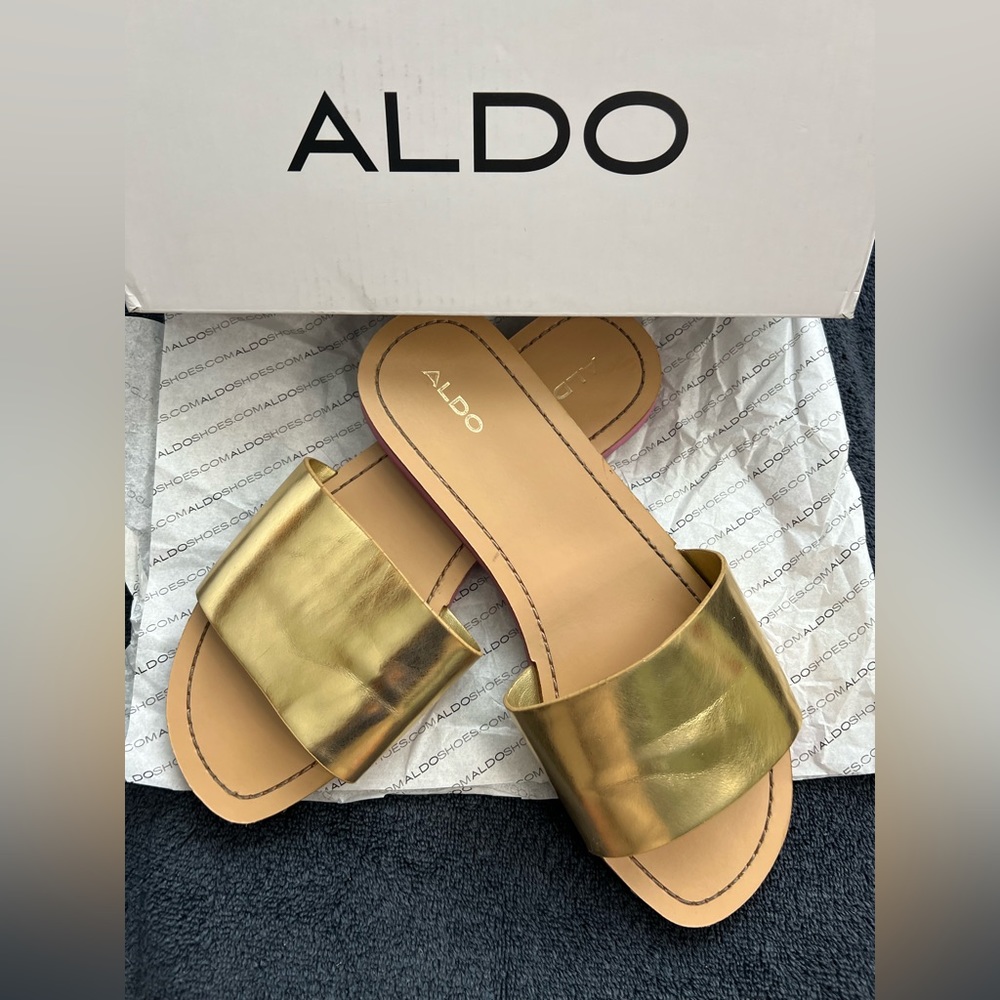 Aldo Gwayni Slide Sandals Size 9